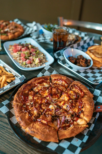 Pizza at The Nut House in Kent